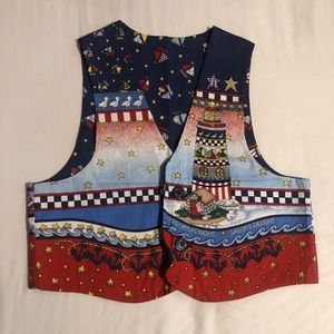 Vintage Handmade Sailor Vest